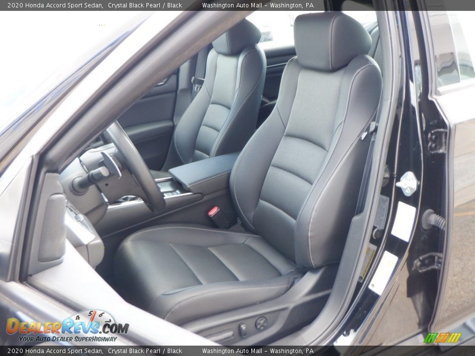 2020 Honda Accord Sport Sedan Crystal Black Pearl / Black Photo #20