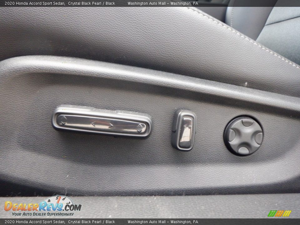 2020 Honda Accord Sport Sedan Crystal Black Pearl / Black Photo #21