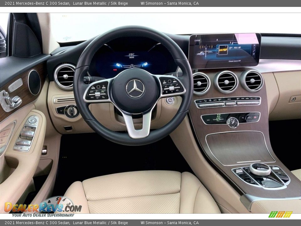 Dashboard of 2021 Mercedes-Benz C 300 Sedan Photo #4