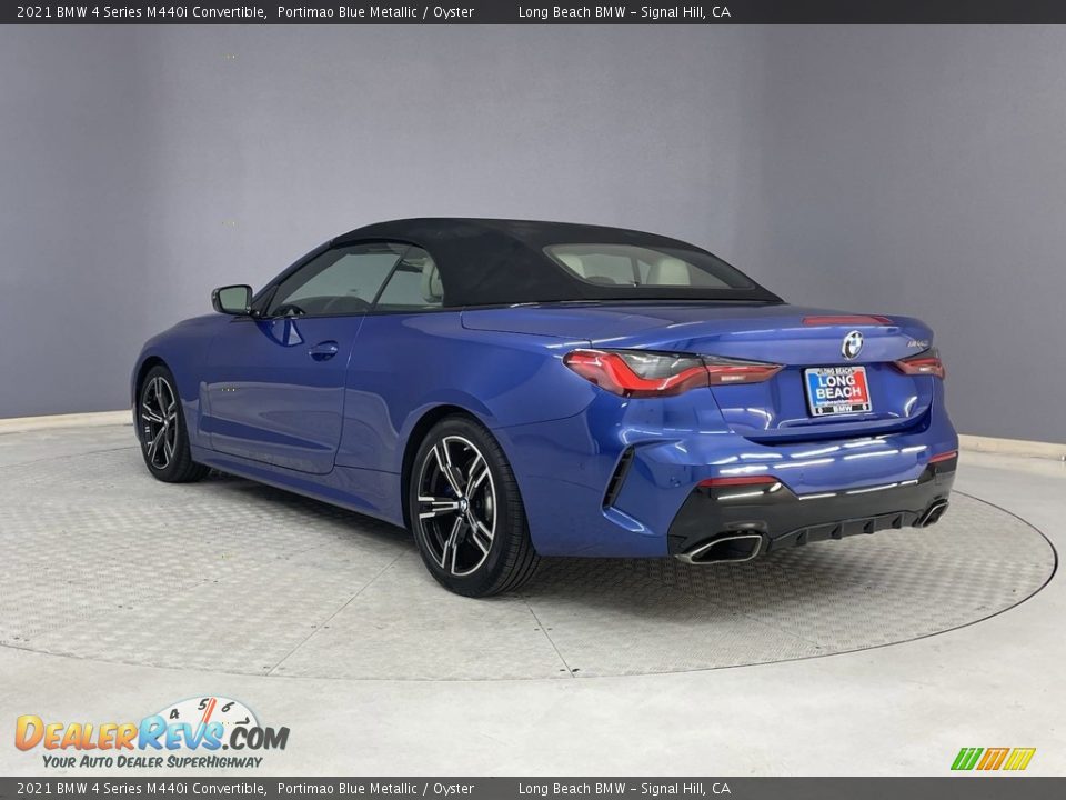 Portimao Blue Metallic 2021 BMW 4 Series M440i Convertible Photo #3