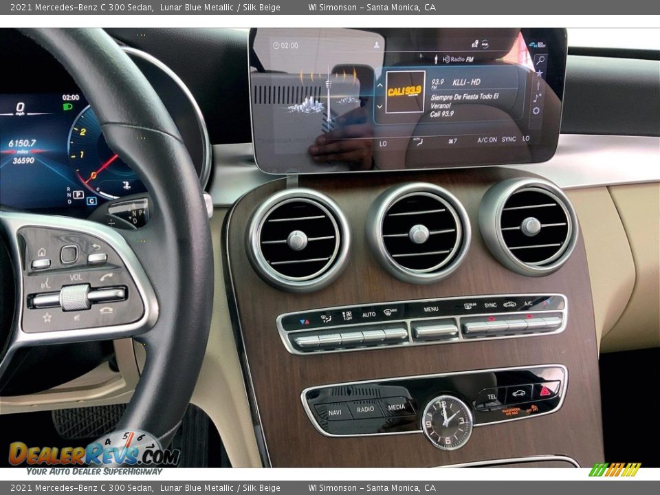 Controls of 2021 Mercedes-Benz C 300 Sedan Photo #5