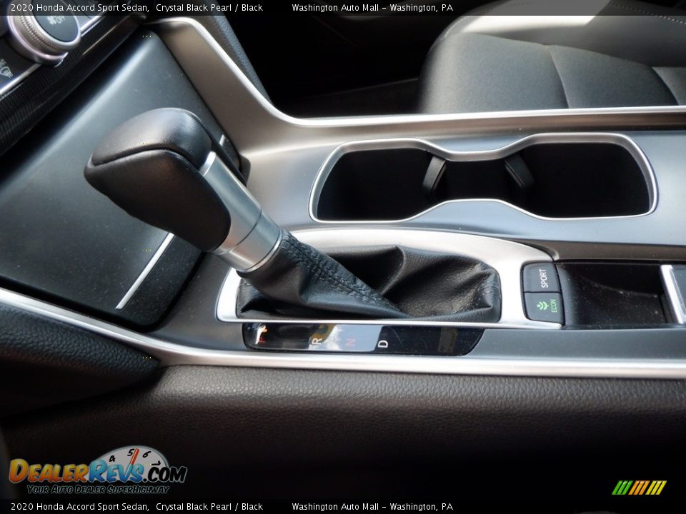2020 Honda Accord Sport Sedan Crystal Black Pearl / Black Photo #23