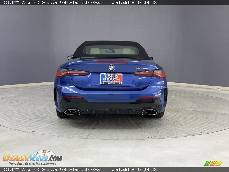 Portimao Blue Metallic 2021 BMW 4 Series M440i Convertible Photo #4