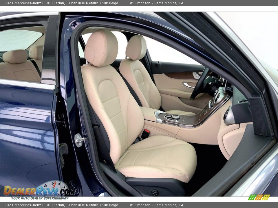 Front Seat of 2021 Mercedes-Benz C 300 Sedan Photo #6