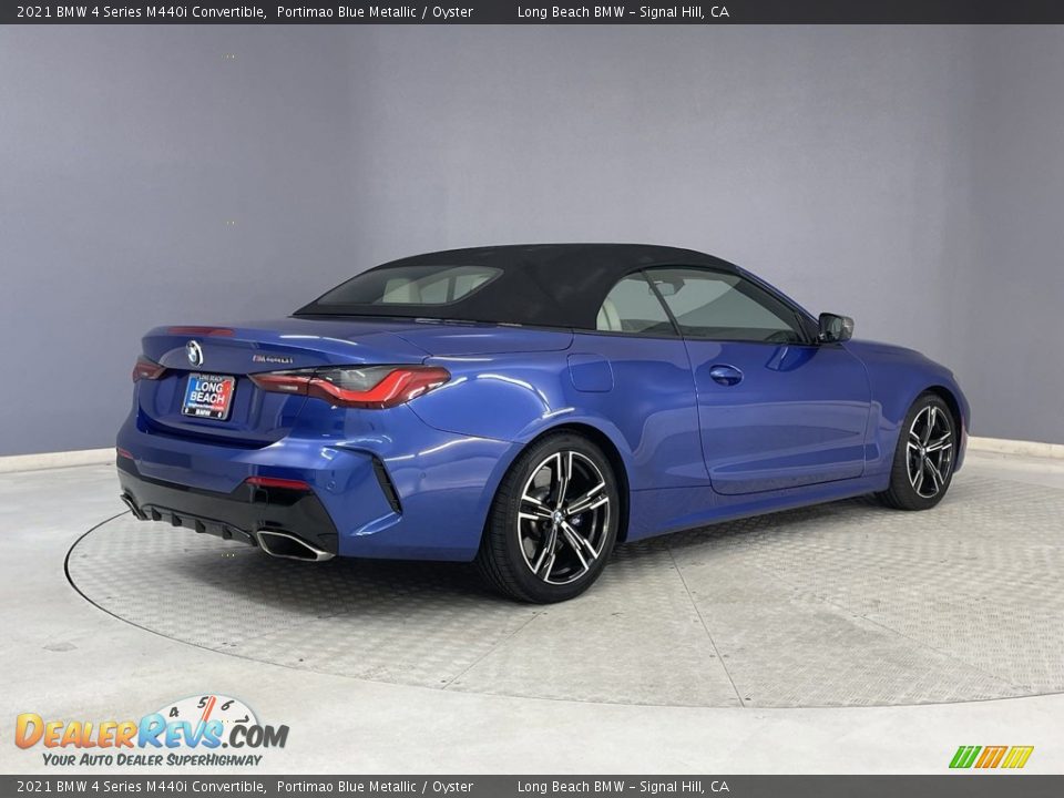 Portimao Blue Metallic 2021 BMW 4 Series M440i Convertible Photo #5