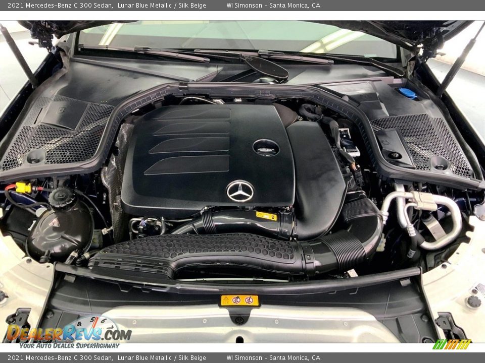 2021 Mercedes-Benz C 300 Sedan 2.0 Liter Turbocharged DOHC 16-Valve VVT 4 Cylinder Engine Photo #9