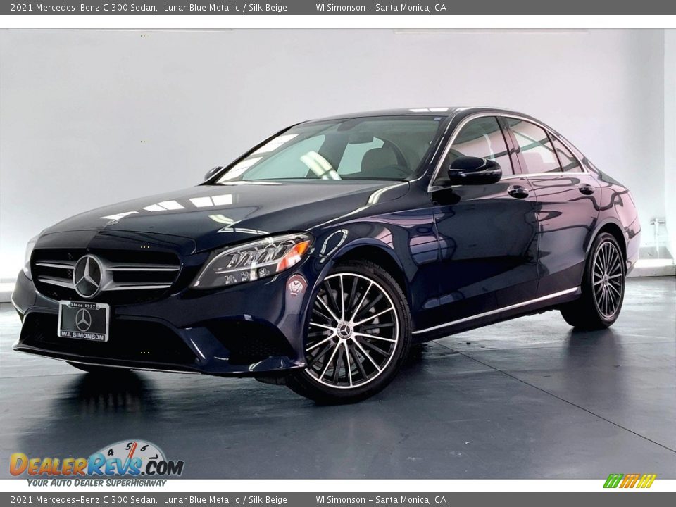 Lunar Blue Metallic 2021 Mercedes-Benz C 300 Sedan Photo #12
