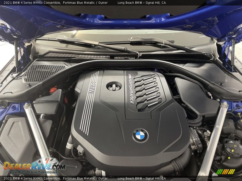 2021 BMW 4 Series M440i Convertible 3.0 Liter DI TwinPower Turbocharged DOHC 24-Valve Inline 6 Cylinder Engine Photo #11