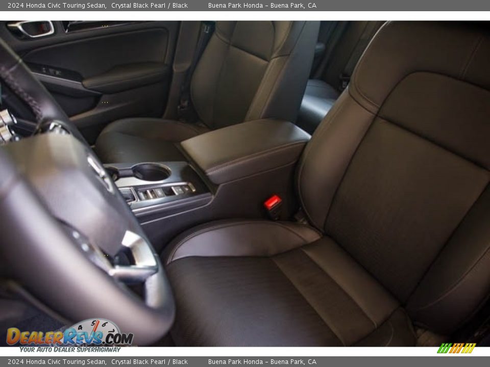 Front Seat of 2024 Honda Civic Touring Sedan Photo #24