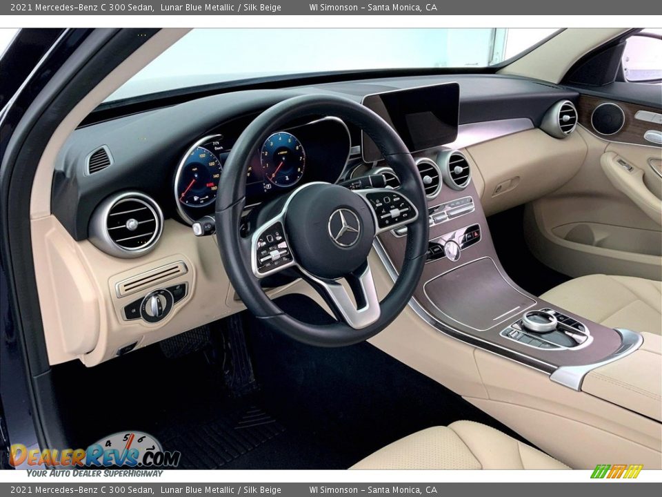 Front Seat of 2021 Mercedes-Benz C 300 Sedan Photo #14