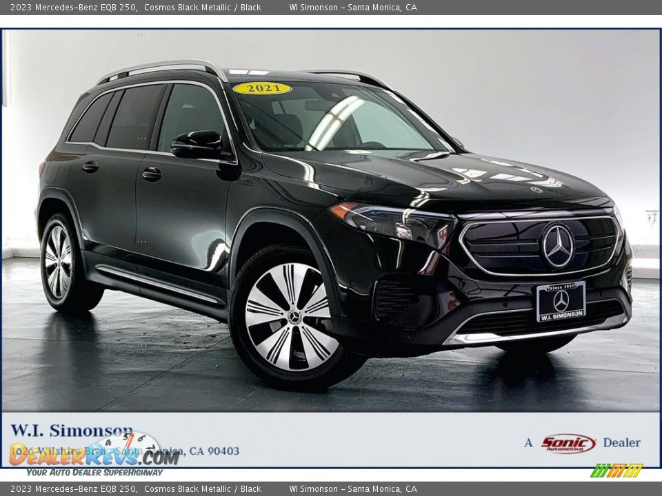 2023 Mercedes-Benz EQB 250 Cosmos Black Metallic / Black Photo #1