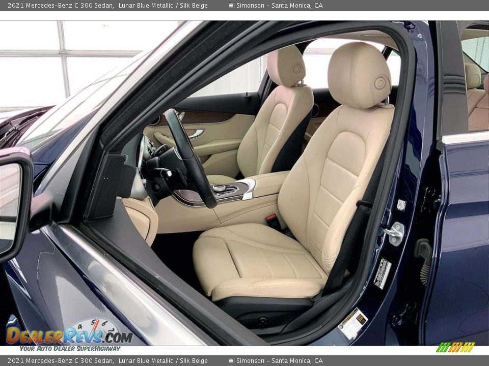 Silk Beige Interior - 2021 Mercedes-Benz C 300 Sedan Photo #18