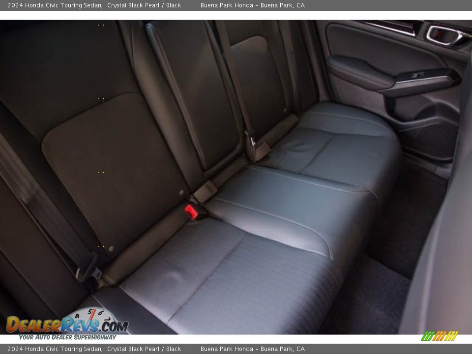 Rear Seat of 2024 Honda Civic Touring Sedan Photo #29