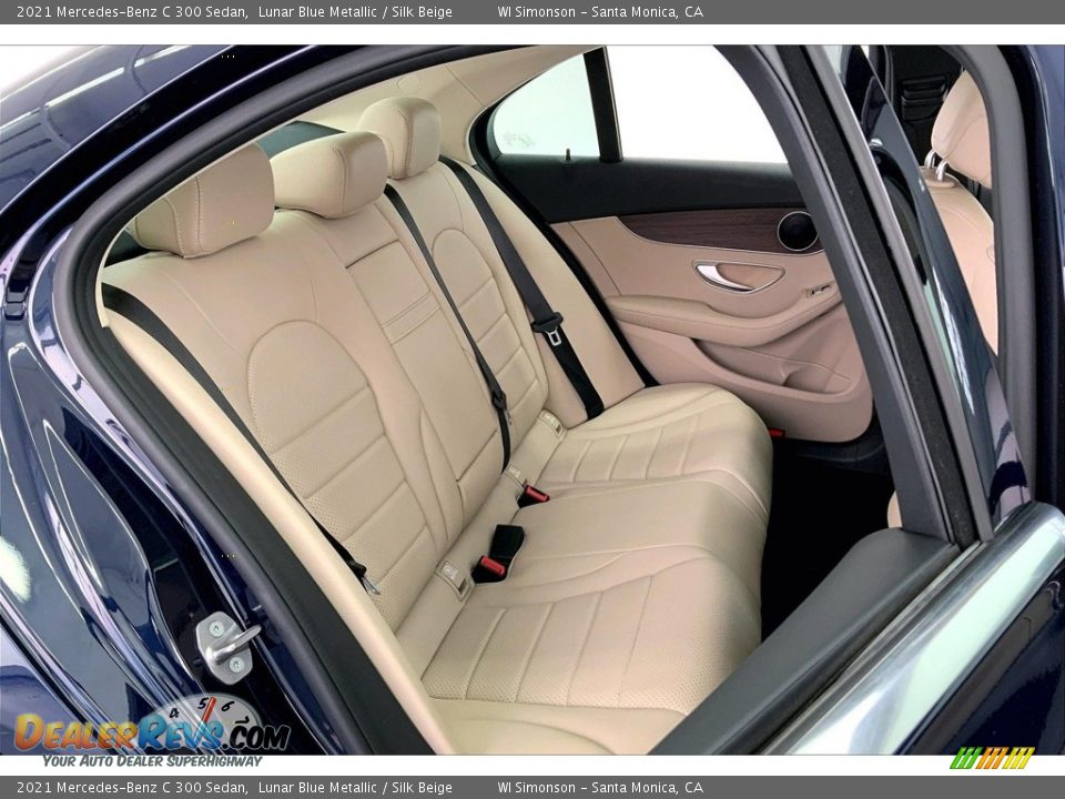 Rear Seat of 2021 Mercedes-Benz C 300 Sedan Photo #19