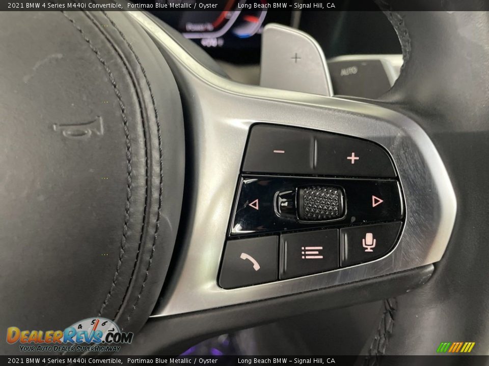 2021 BMW 4 Series M440i Convertible Steering Wheel Photo #19