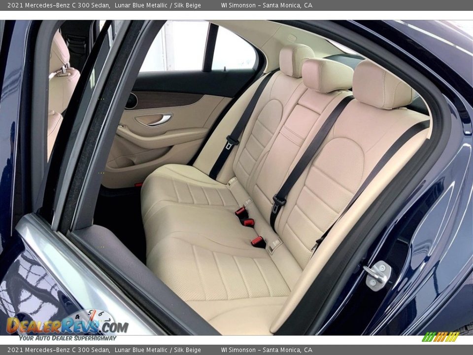 Rear Seat of 2021 Mercedes-Benz C 300 Sedan Photo #20