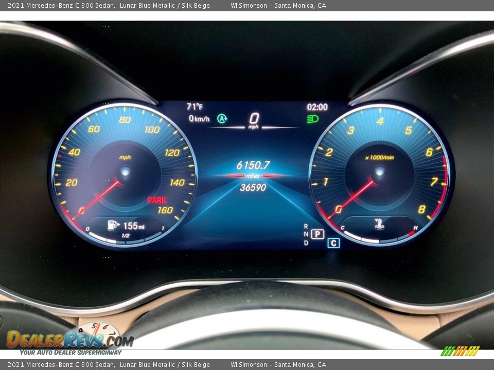 2021 Mercedes-Benz C 300 Sedan Gauges Photo #23