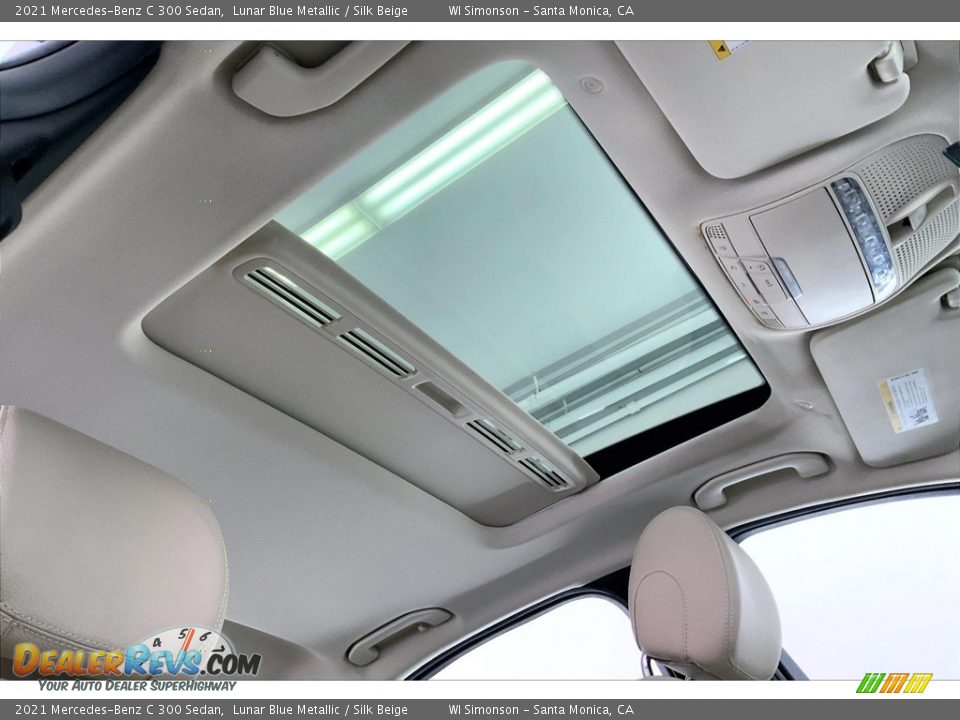 Sunroof of 2021 Mercedes-Benz C 300 Sedan Photo #25