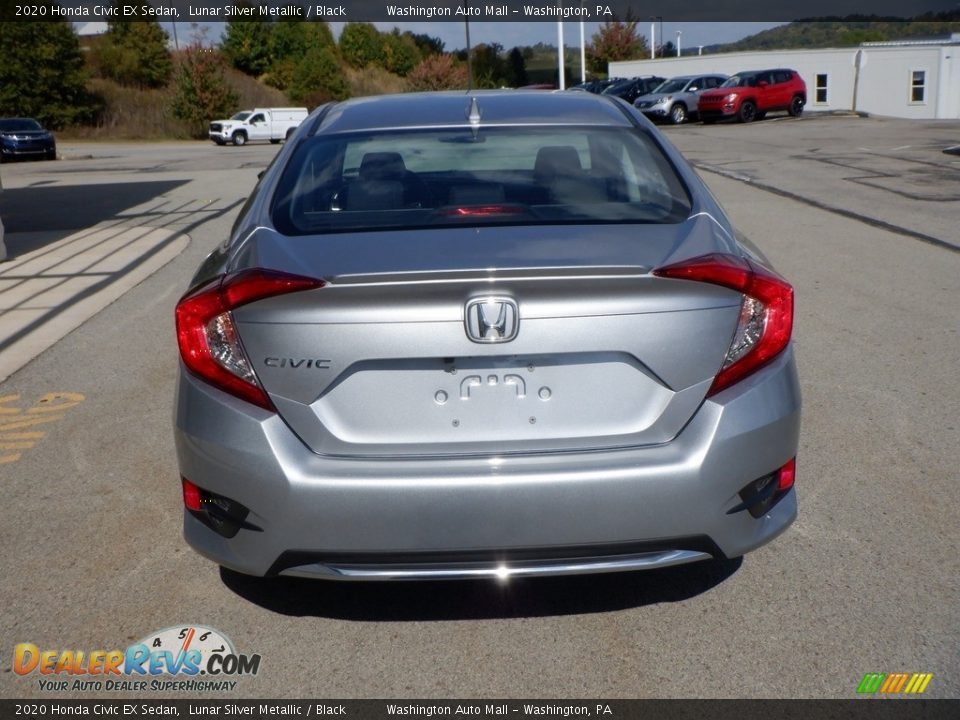 2020 Honda Civic EX Sedan Lunar Silver Metallic / Black Photo #14