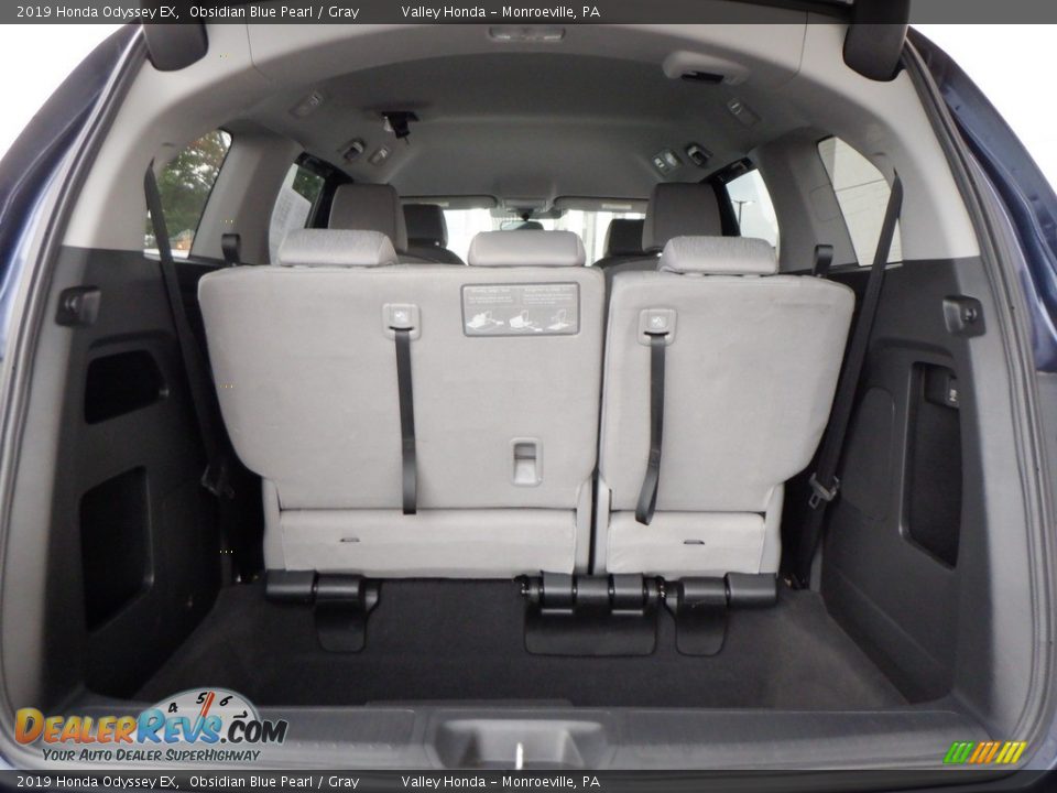 2019 Honda Odyssey EX Obsidian Blue Pearl / Gray Photo #29