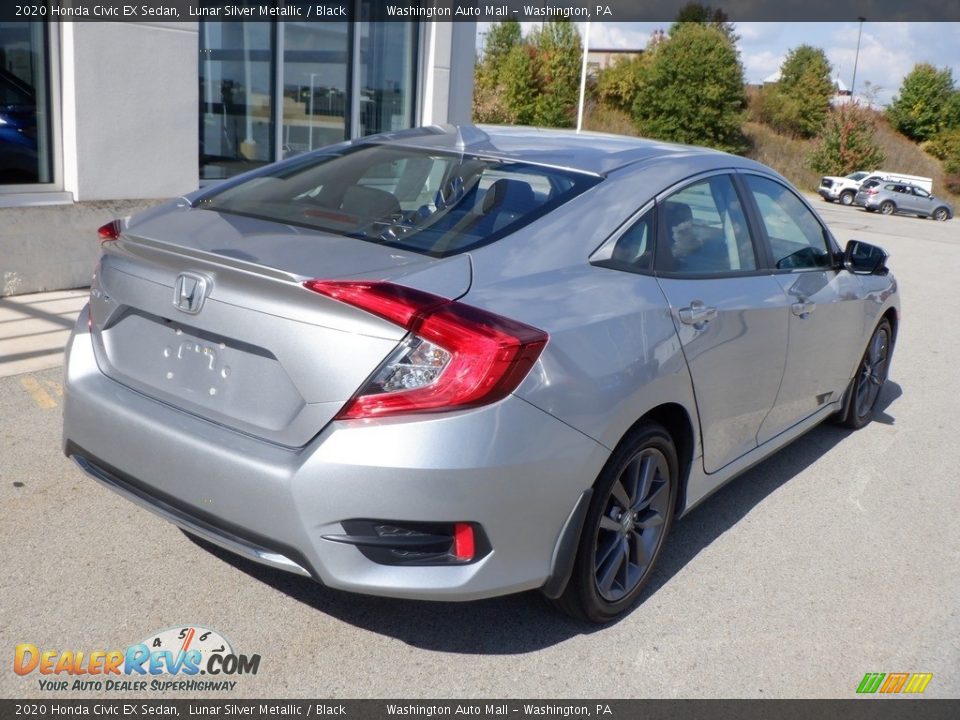 2020 Honda Civic EX Sedan Lunar Silver Metallic / Black Photo #15