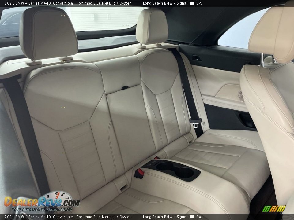 Rear Seat of 2021 BMW 4 Series M440i Convertible Photo #33
