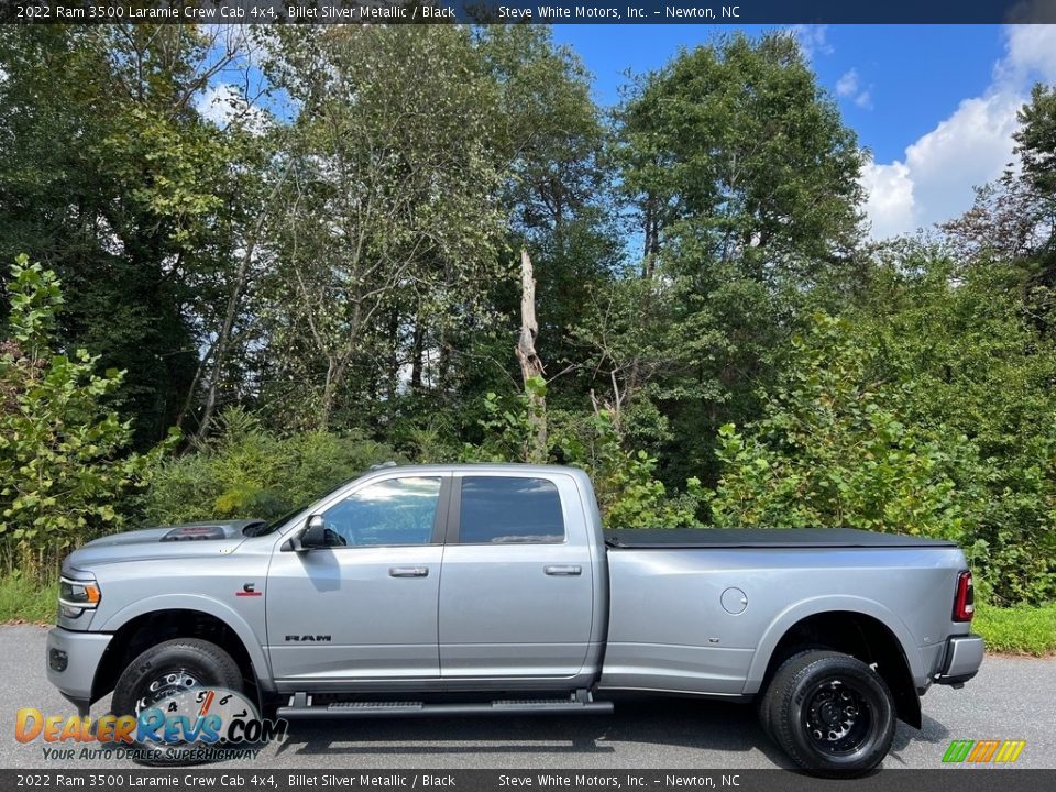 Billet Silver Metallic 2022 Ram 3500 Laramie Crew Cab 4x4 Photo #1