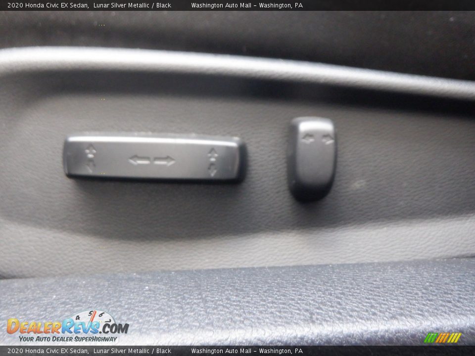 2020 Honda Civic EX Sedan Lunar Silver Metallic / Black Photo #21