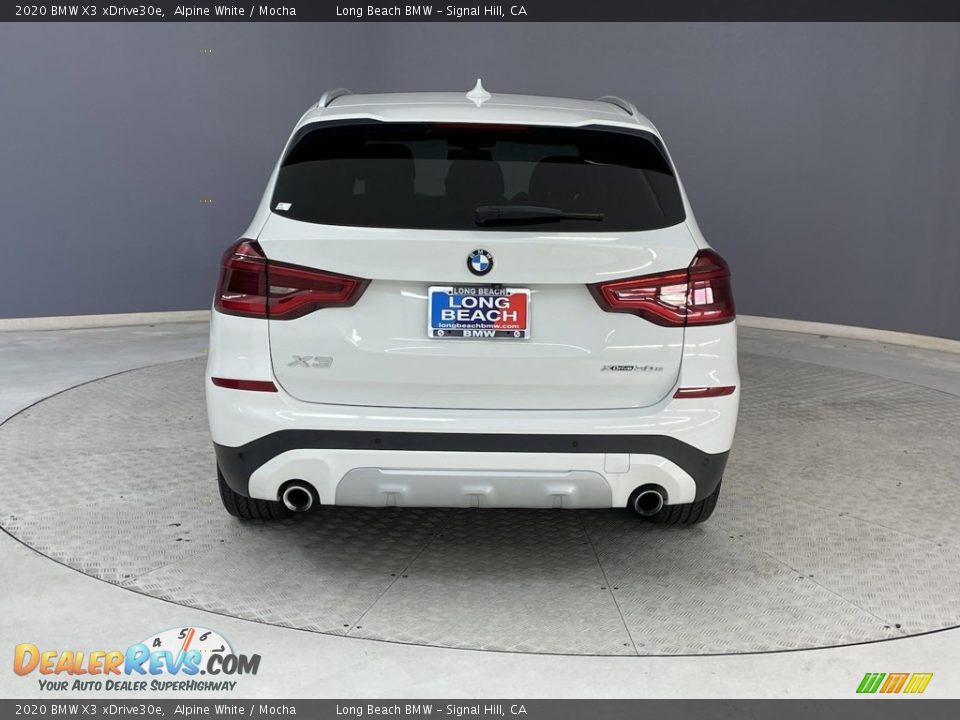 Alpine White 2020 BMW X3 xDrive30e Photo #4