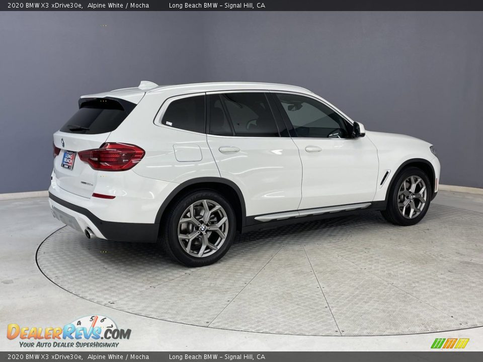 Alpine White 2020 BMW X3 xDrive30e Photo #5