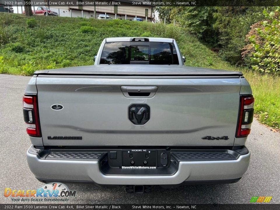 2022 Ram 3500 Laramie Crew Cab 4x4 Billet Silver Metallic / Black Photo #8