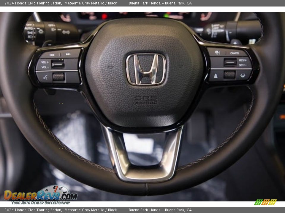 2024 Honda Civic Touring Sedan Steering Wheel Photo #19