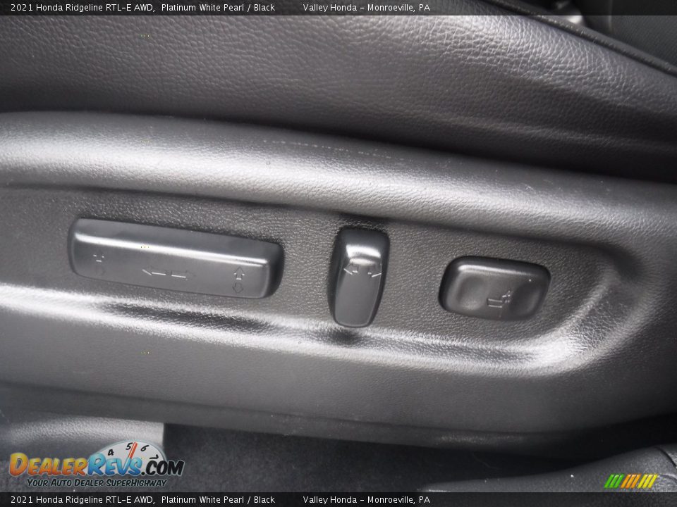 2021 Honda Ridgeline RTL-E AWD Platinum White Pearl / Black Photo #16