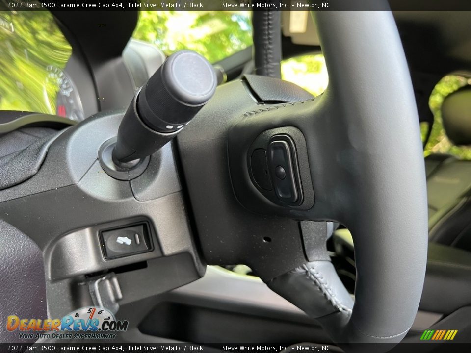 2022 Ram 3500 Laramie Crew Cab 4x4 Steering Wheel Photo #16