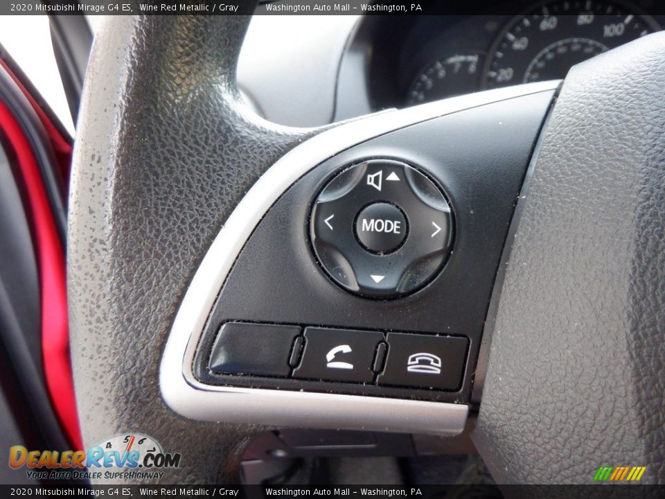 2020 Mitsubishi Mirage G4 ES Steering Wheel Photo #7