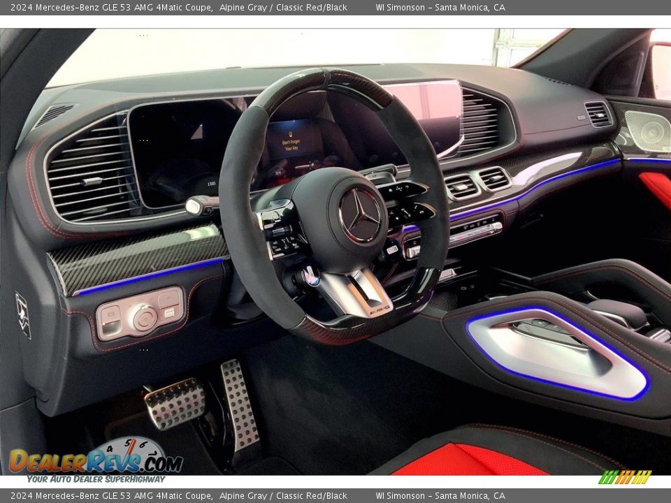 Front Seat of 2024 Mercedes-Benz GLE 53 AMG 4Matic Coupe Photo #3