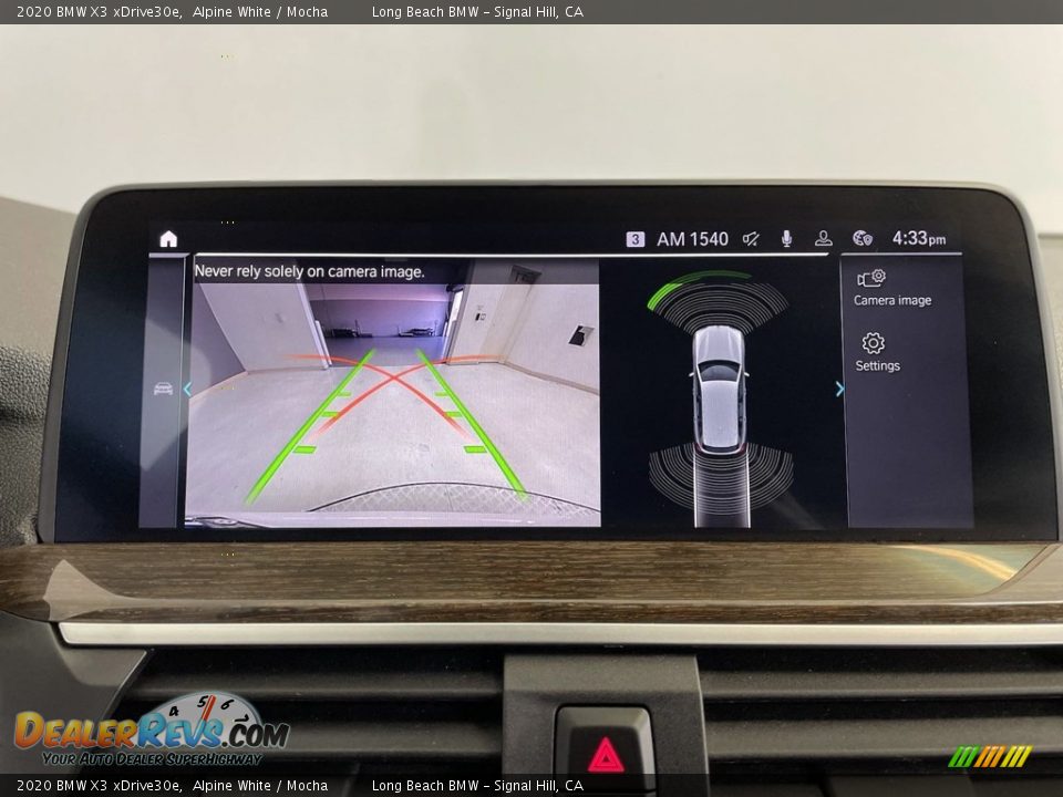 Controls of 2020 BMW X3 xDrive30e Photo #24