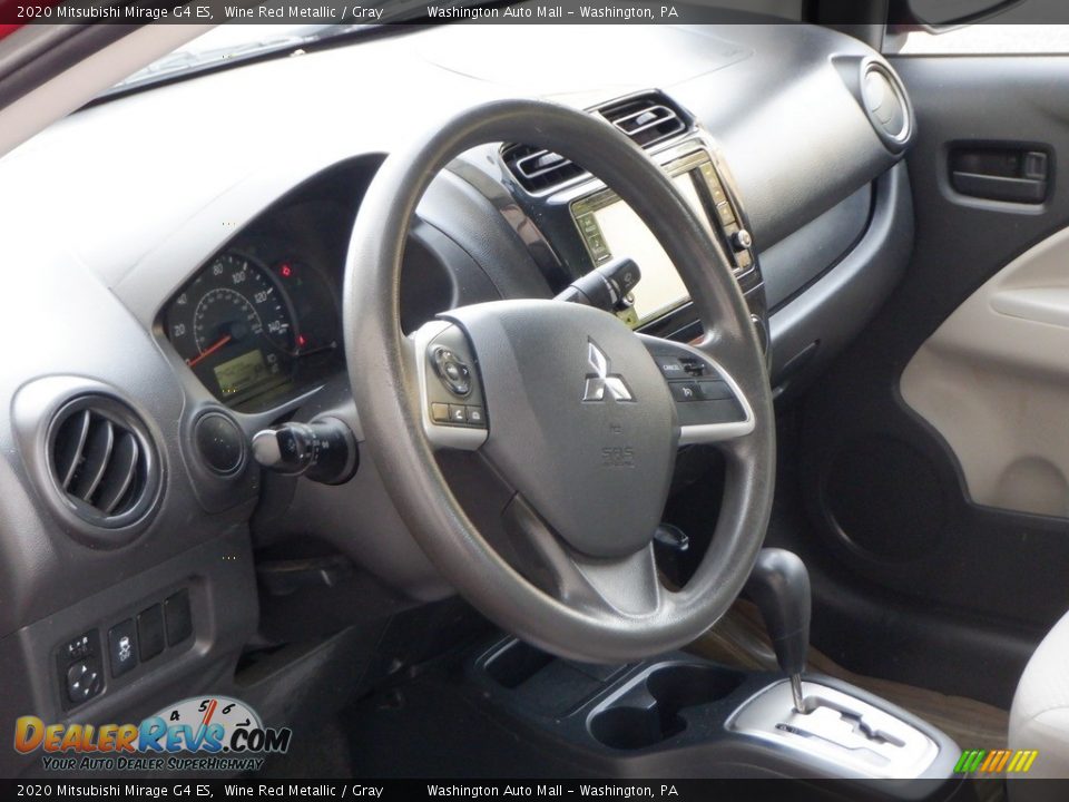 Dashboard of 2020 Mitsubishi Mirage G4 ES Photo #16