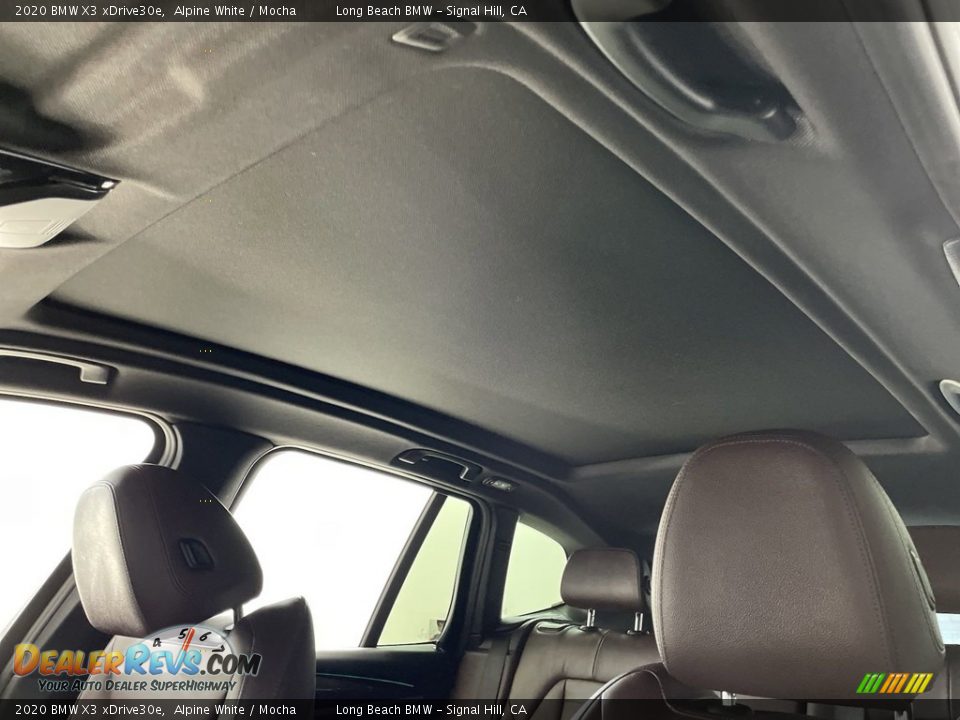 Sunroof of 2020 BMW X3 xDrive30e Photo #30