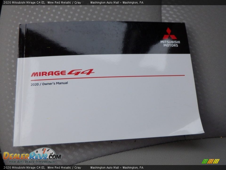 Books/Manuals of 2020 Mitsubishi Mirage G4 ES Photo #23