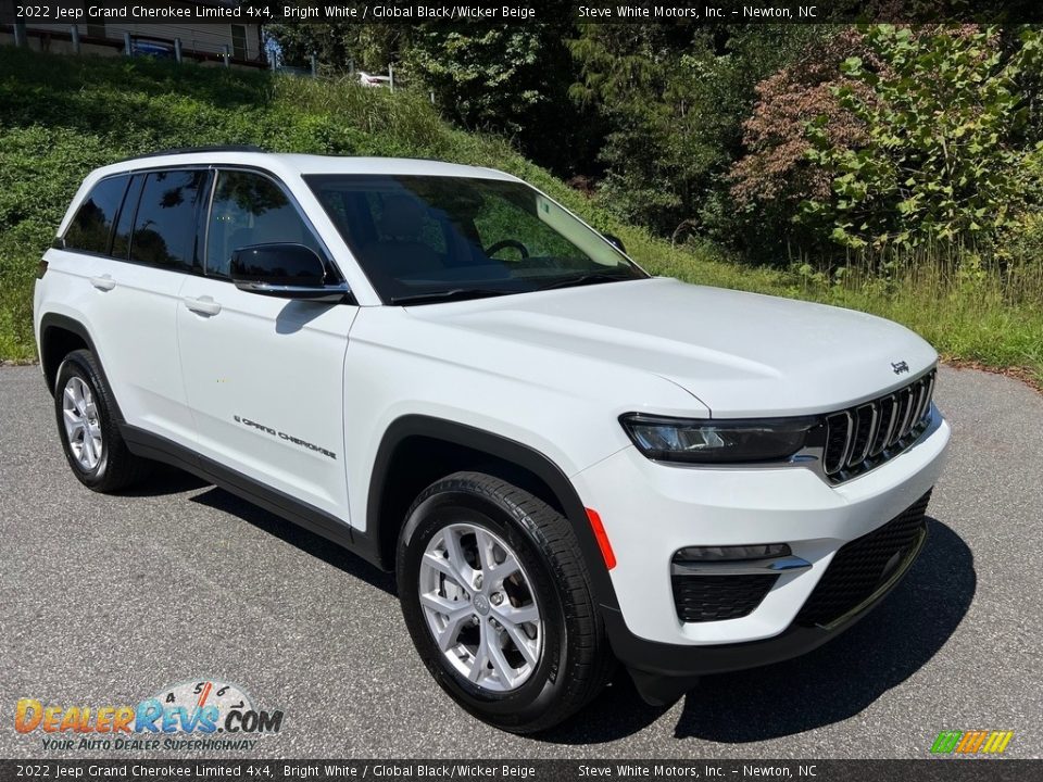 Bright White 2022 Jeep Grand Cherokee Limited 4x4 Photo #5