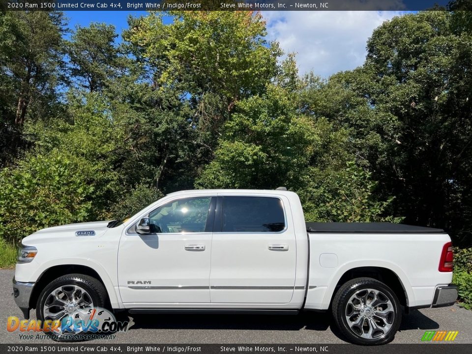 Bright White 2020 Ram 1500 Limited Crew Cab 4x4 Photo #1