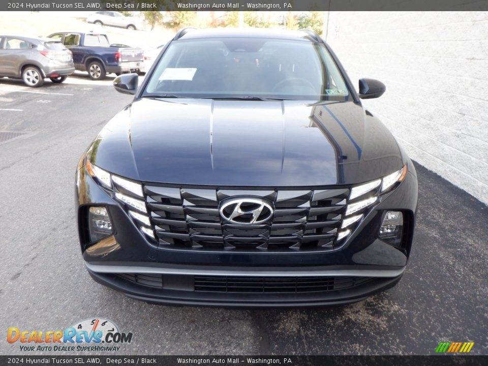 2024 Hyundai Tucson SEL AWD Deep Sea / Black Photo #4