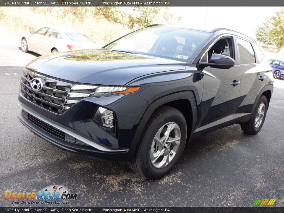 2024 Hyundai Tucson SEL AWD Deep Sea / Black Photo #5