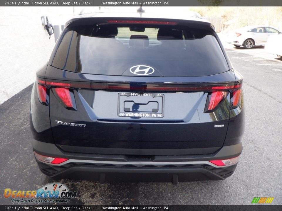 2024 Hyundai Tucson SEL AWD Deep Sea / Black Photo #6