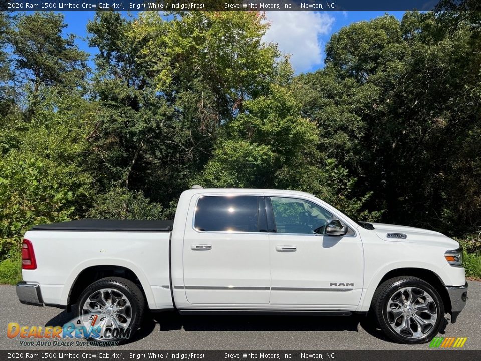 Bright White 2020 Ram 1500 Limited Crew Cab 4x4 Photo #5