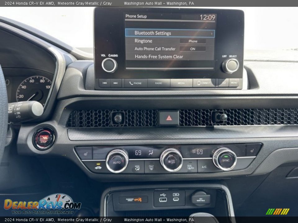 Controls of 2024 Honda CR-V EX AWD Photo #14