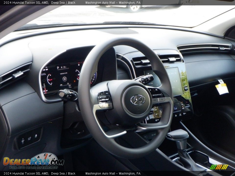 2024 Hyundai Tucson SEL AWD Deep Sea / Black Photo #8