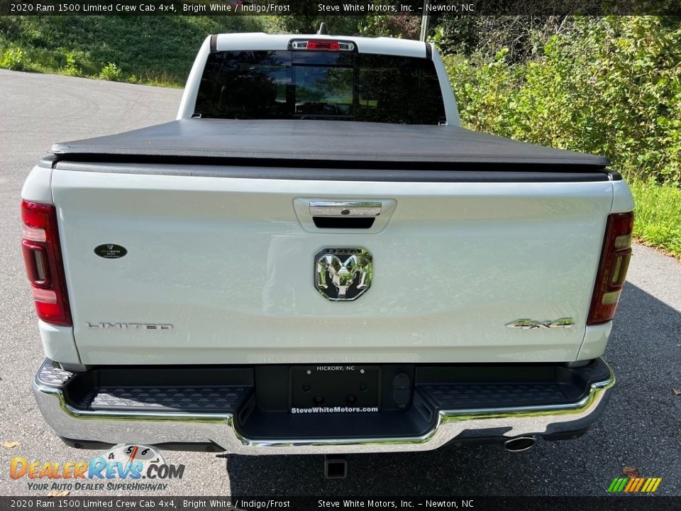 2020 Ram 1500 Limited Crew Cab 4x4 Bright White / Indigo/Frost Photo #7