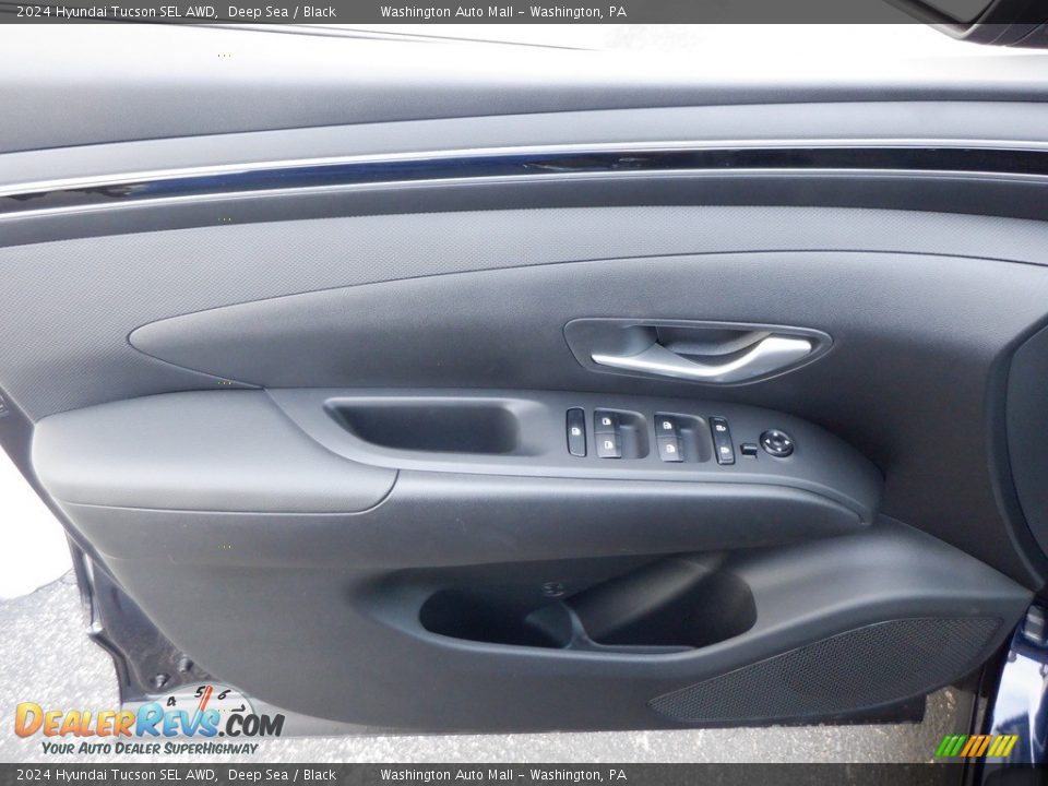 2024 Hyundai Tucson SEL AWD Deep Sea / Black Photo #10